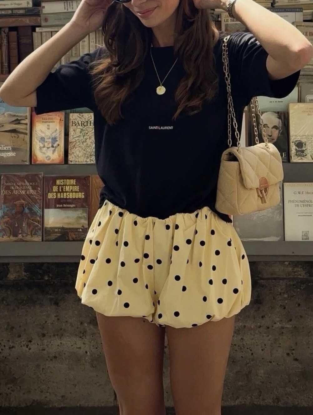 ZARA POLKA DOT BALLOON SHORTS